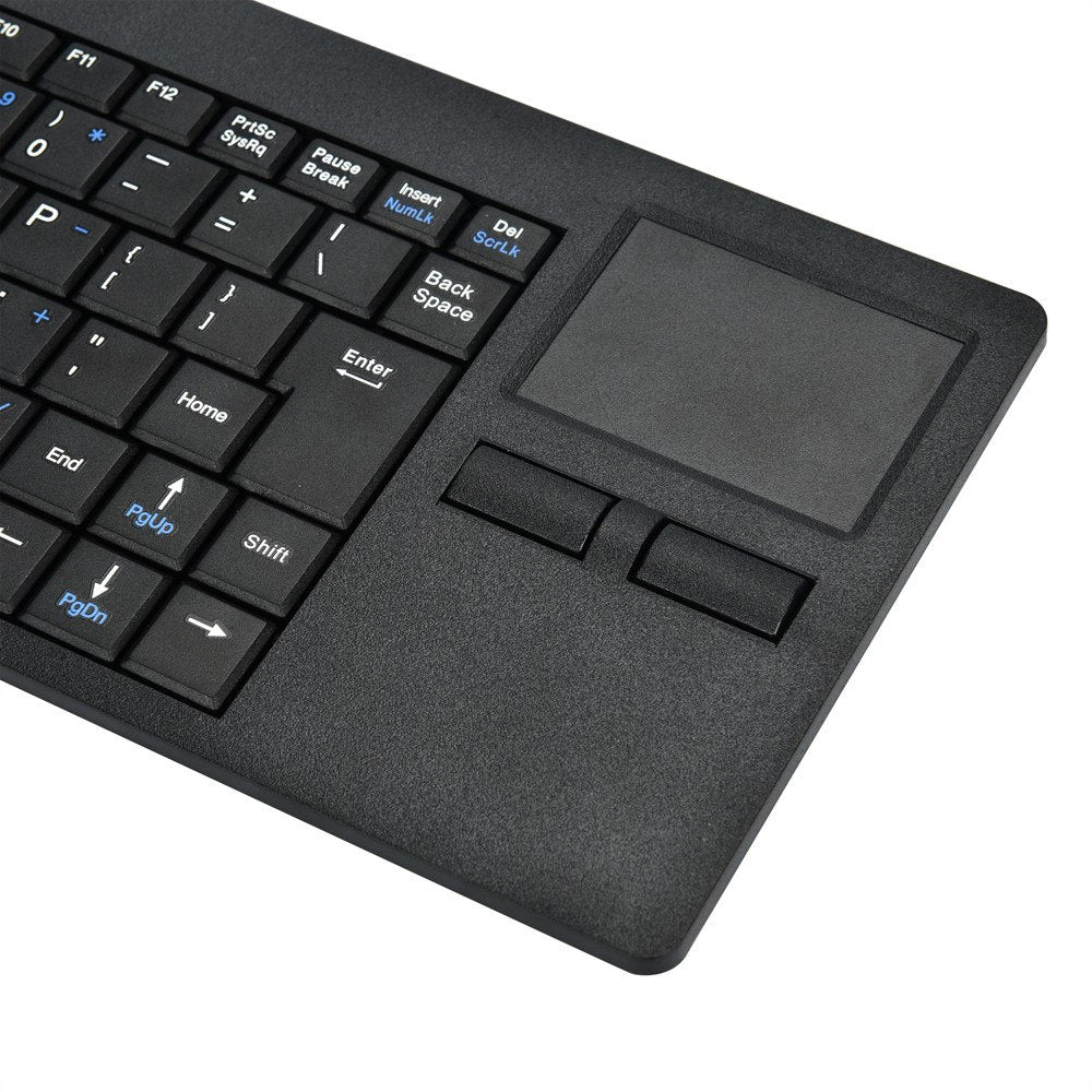 Wired Keyboard Mouse Touchpad Keyboard with Keyboard for TV Connected Computer Gaming Keyboard Teclado Gamer Floating LED
