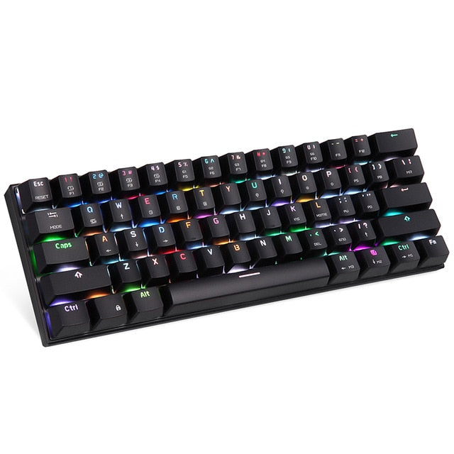 MOTOSPEED CK62 Keyboard Bluetooth/USB Keyboard Dual Mode Mechanical Keyboard with RGB Backlight Gaming Keyboard